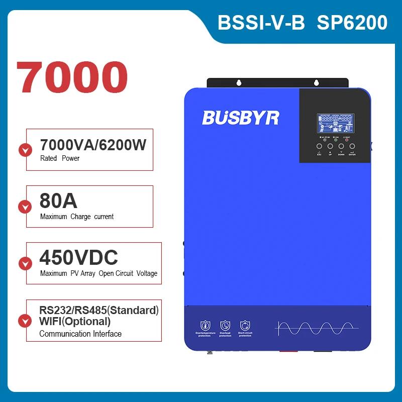 BUSBYR ̺긮 ¾籤 ι, 7KW   ι, / ׸ , 110A MPPT , ִ PV 450V,  WiFi, 48V